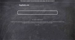 Desktop Screenshot of bugabooks.com